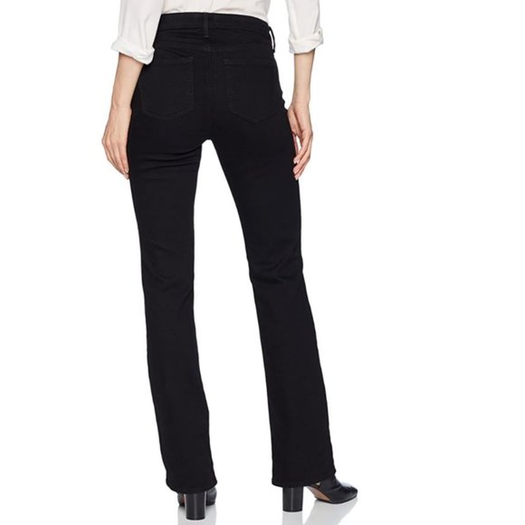 NYDJ womens Barbara Boot-cut jeans, New Black - Picture 2 of 3